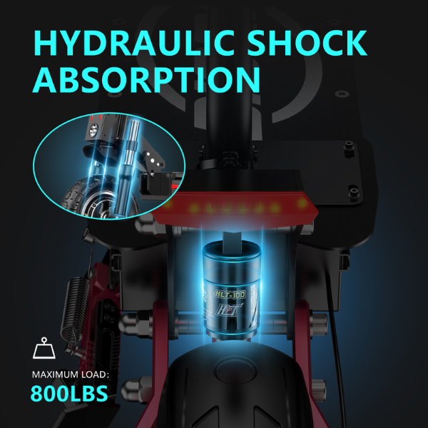 HLOIE GEN2 Adventure Dual-Motor Electric Scooter – 5600W, Up to 50MPH & 55 Mile Range